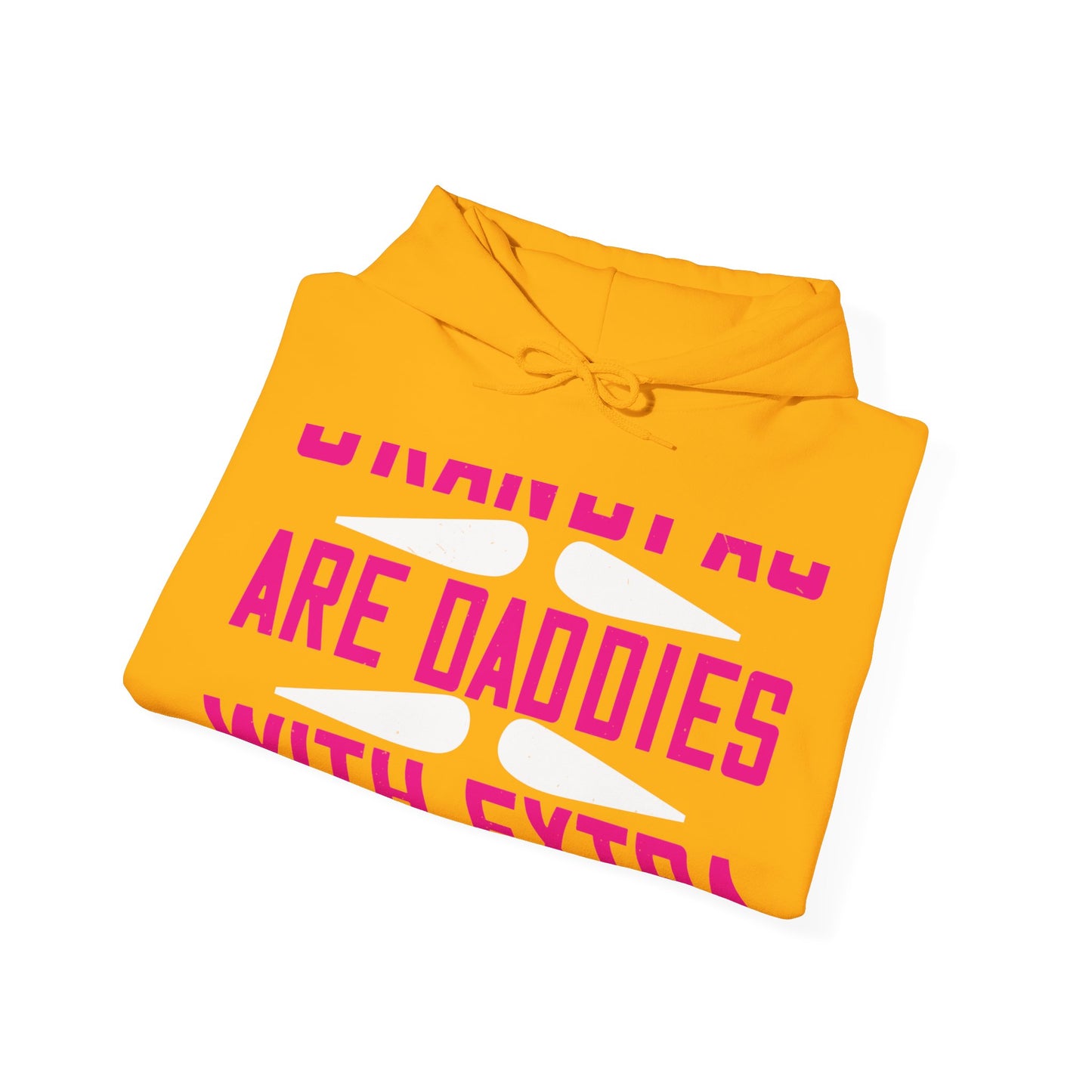 Grandpas are daddies with extra practice-01 — Unisex Heavy Blend Hoodie (G18500)