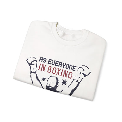 As everyone in boxing knows, styles makes fights-01 — Unisex Heavy Blend Crewneck (G18000)