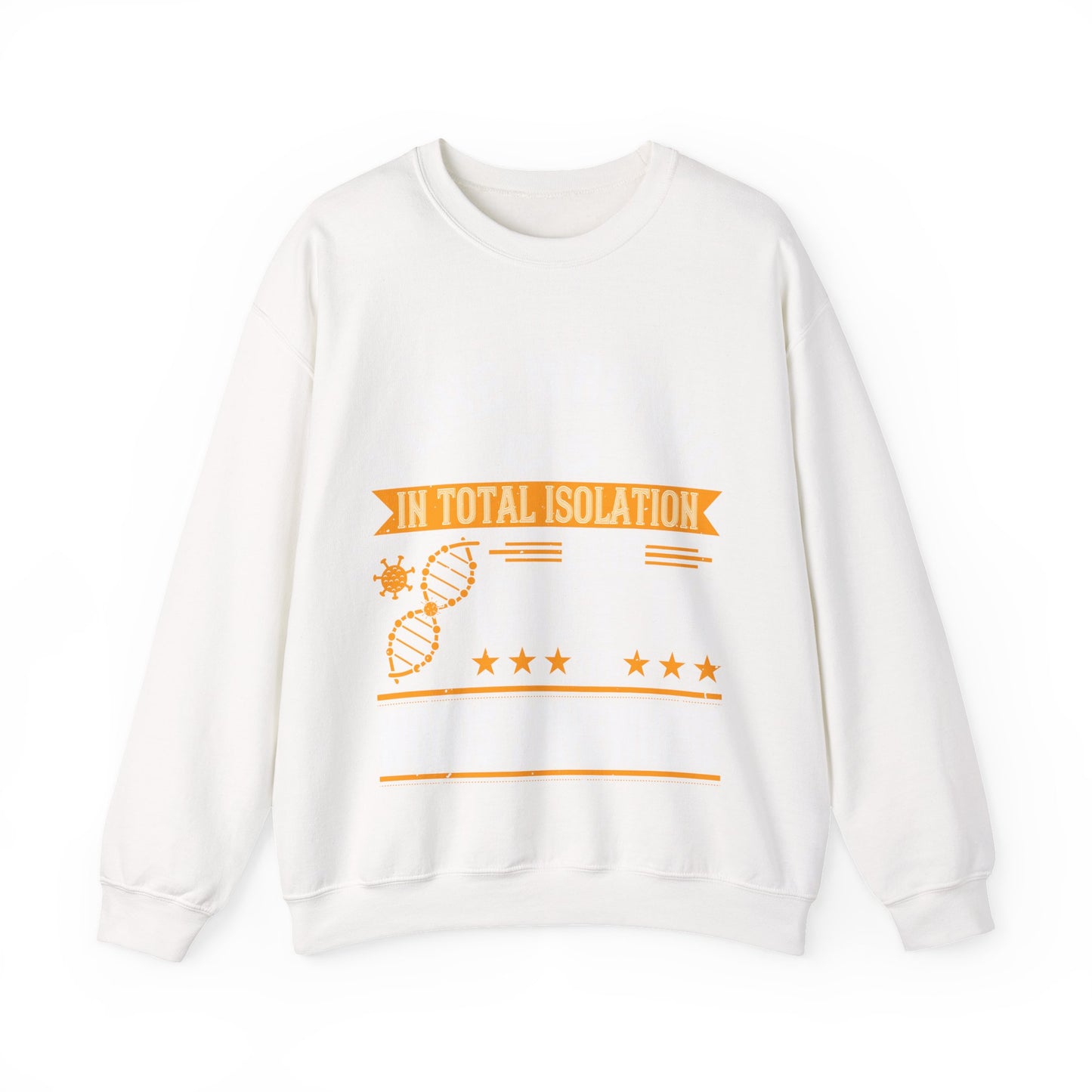 I like writing in total isolation like out in the woods somewhere-01 — Unisex Heavy Blend Crewneck (G18000)