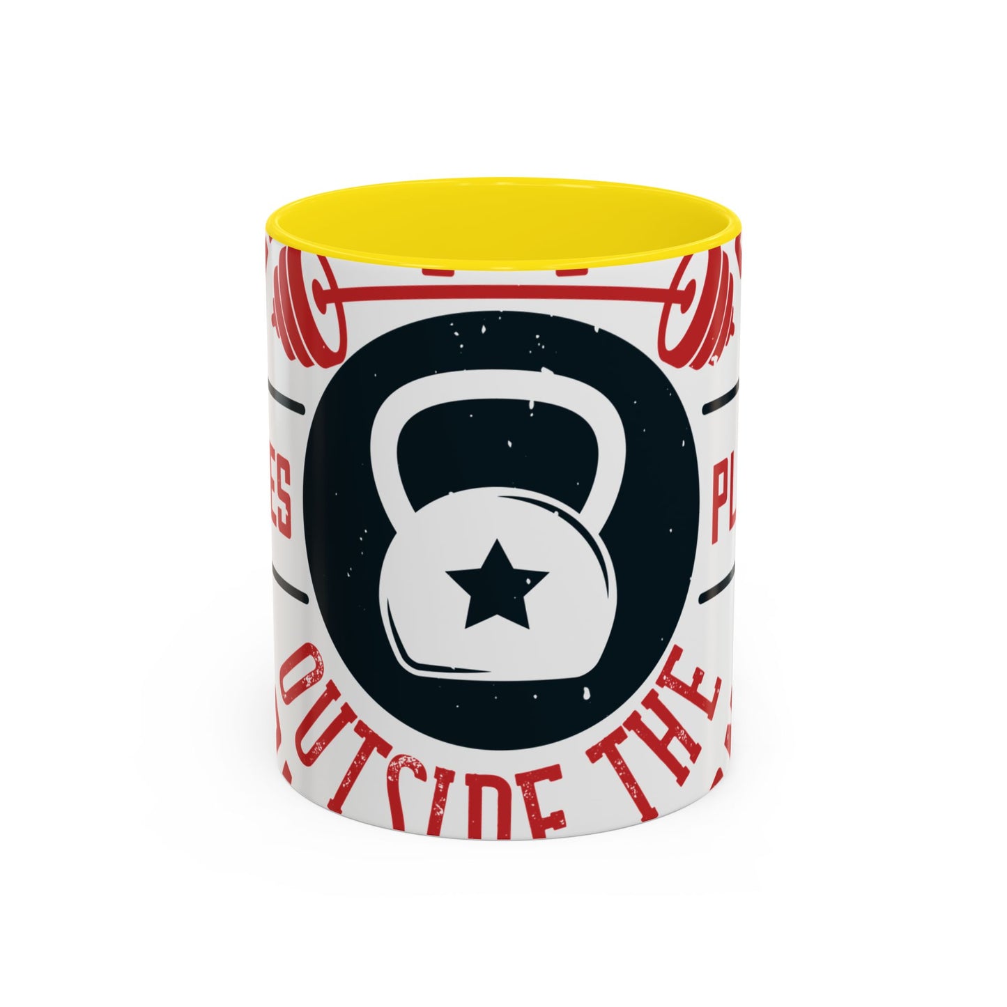 All progress takes place outside the comfort zone-01 — Accent Mug 11/15oz