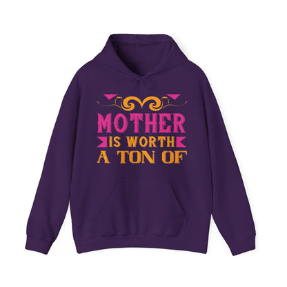 An ounce of mother is worth a ton of priest-01 — Unisex Heavy Blend Hoodie (G18500)