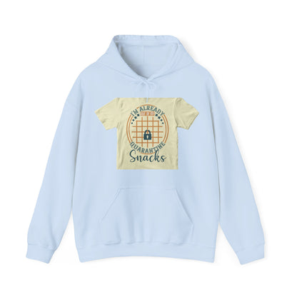 i'm already out of my quarantine snacks — Unisex Heavy Blend Hoodie (G18500)