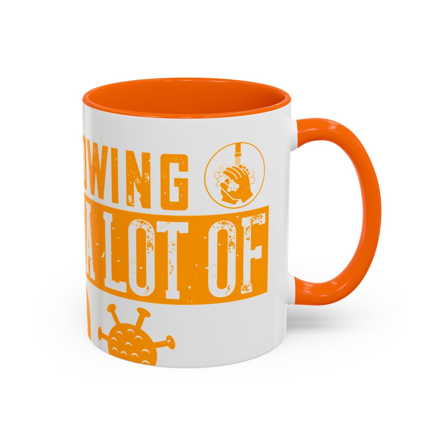 Keep those creative juices flowing. You have a lot of time on your hands!-01 — Accent Mug 11/15oz