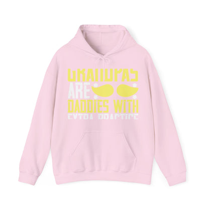 Grandpas are daddies with extra practice-02 — Unisex Heavy Blend Hoodie (G18500)