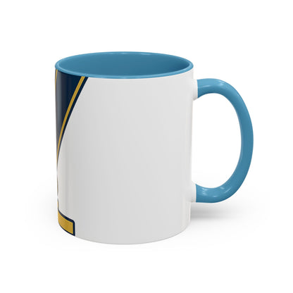Junior Warden JW-- the plumb — Accent Mug 11/15oz