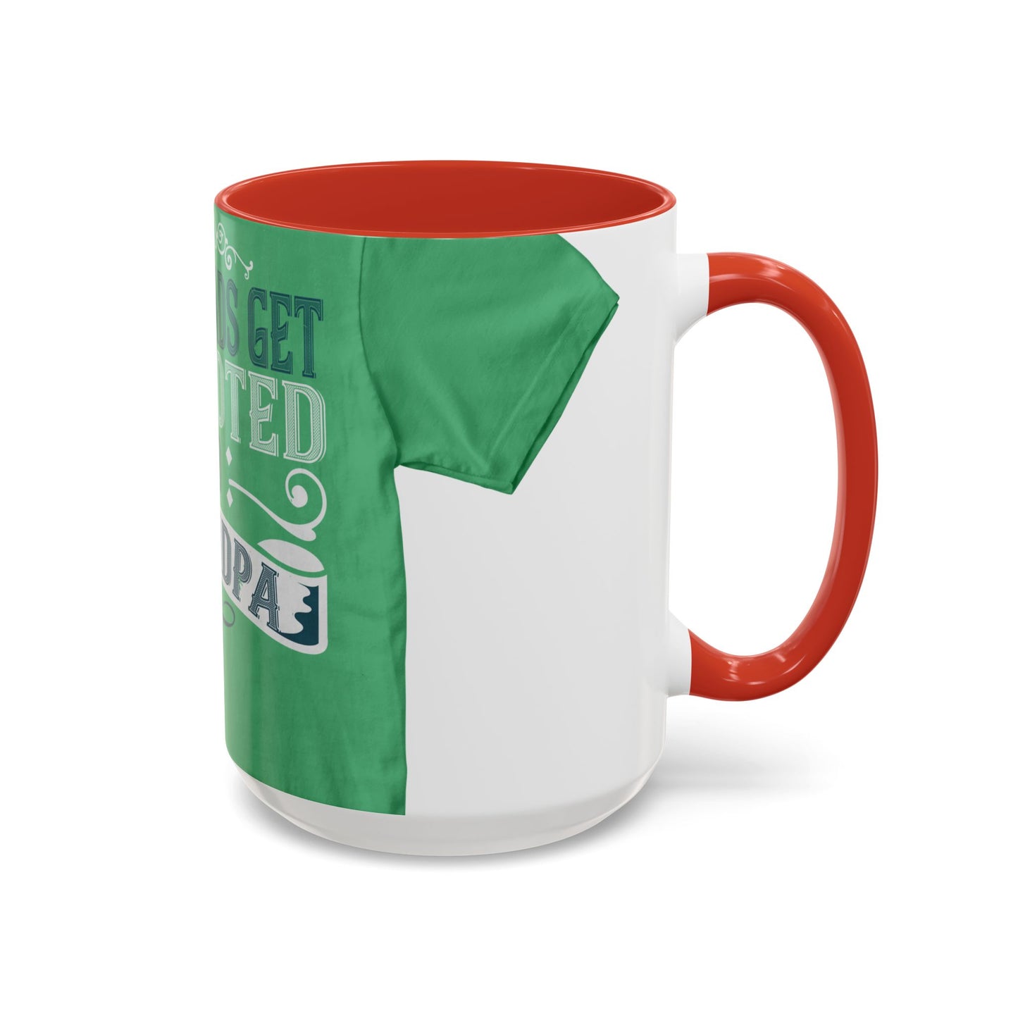 Great dads get promoted to grandpa-02 — Accent Mug 11/15oz
