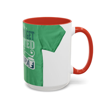 Great dads get promoted to grandpa-02 — Accent Mug 11/15oz