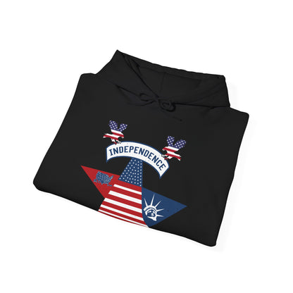 Fourth of july (48) — Unisex Heavy Blend Hoodie (G18500)