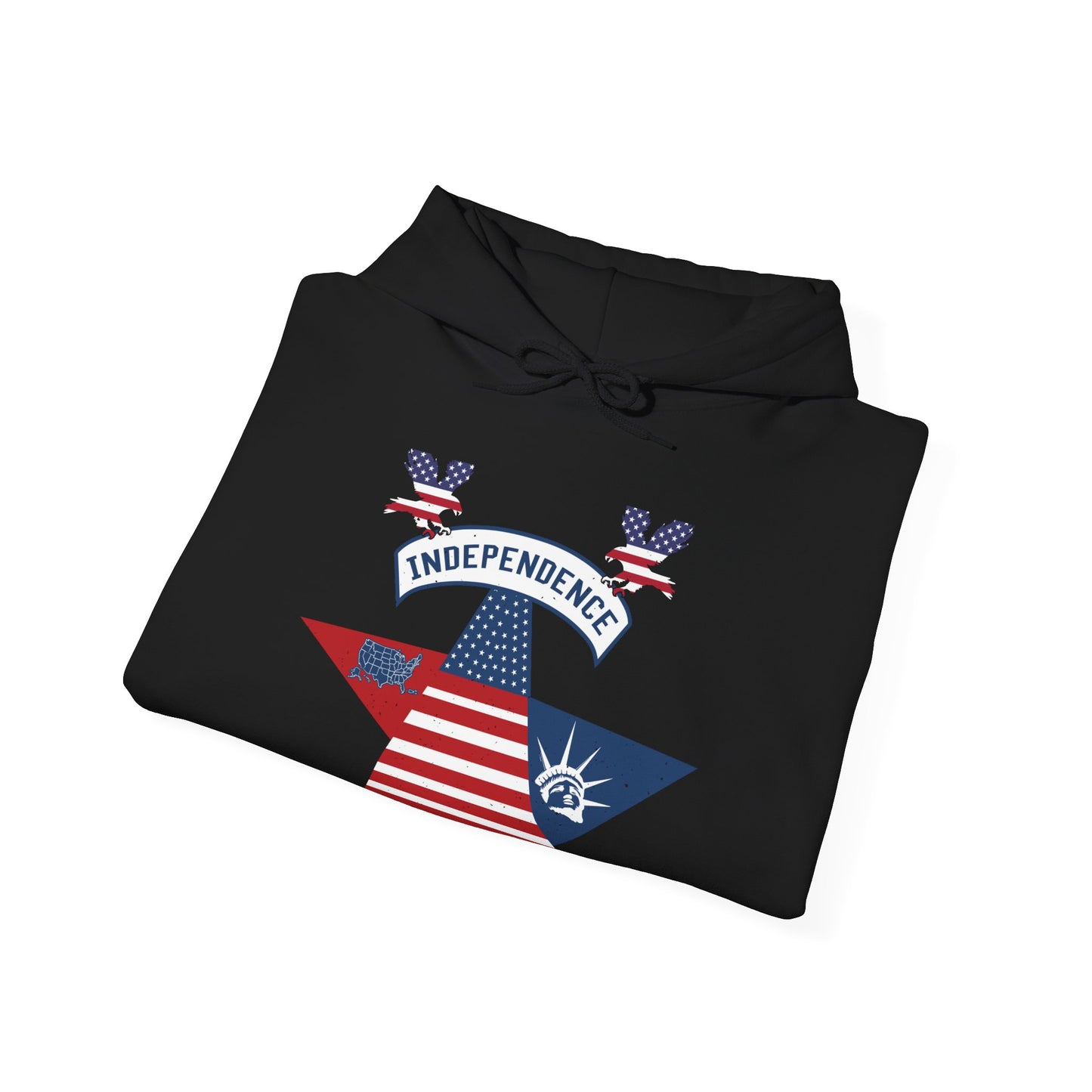 Fourth of july (48) — Unisex Heavy Blend Hoodie (G18500)