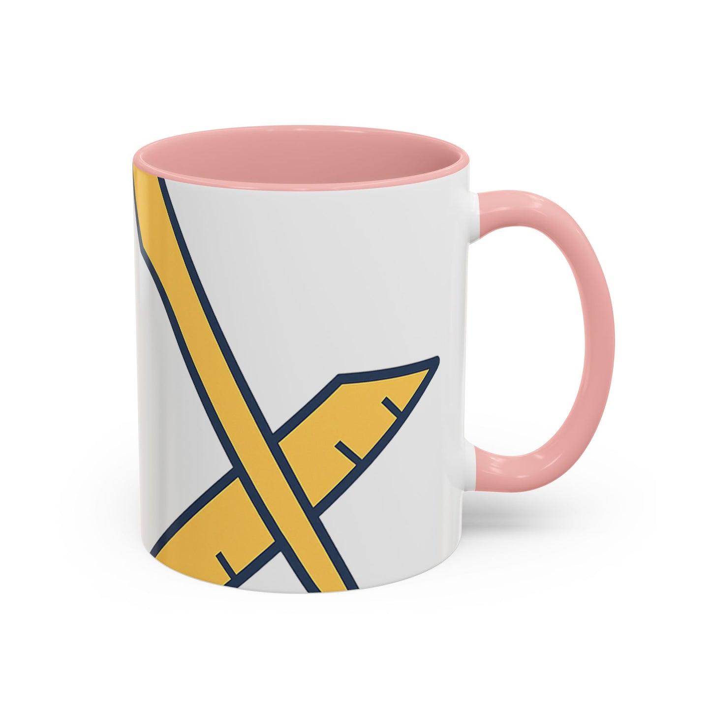 Plain Square and compass — Accent Mug 11/15oz