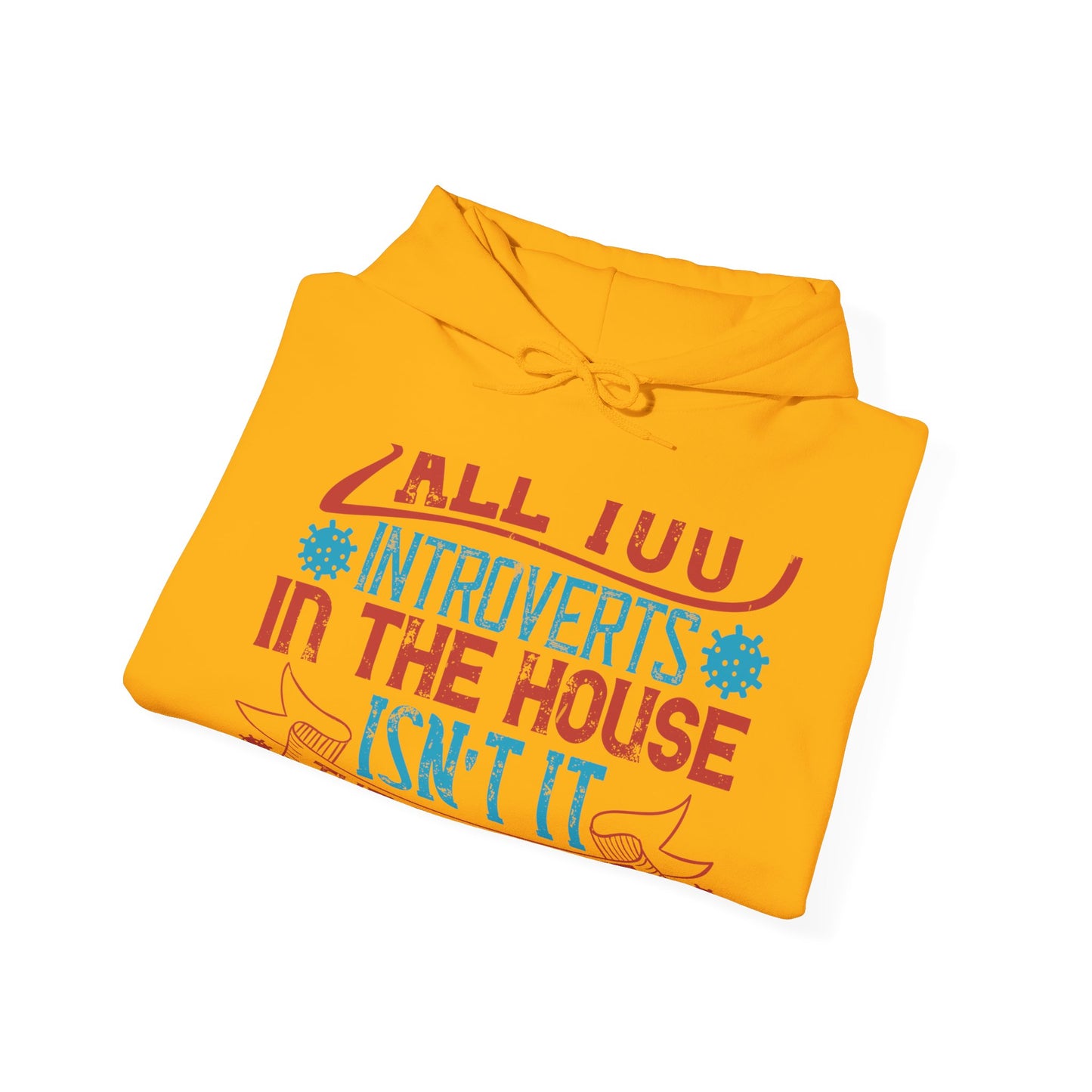 All you introverts in the house, isnΓÇÖt it the best time of our lives-01 — Unisex Heavy Blend Hoodie (G18500)