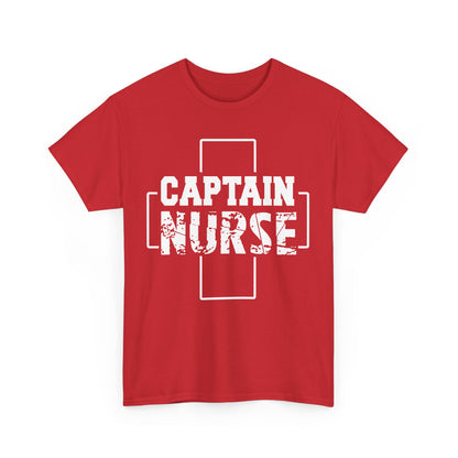 Captain Nurse T-shirt | Heroic Healthcare Professional Tee | Gift for nurse