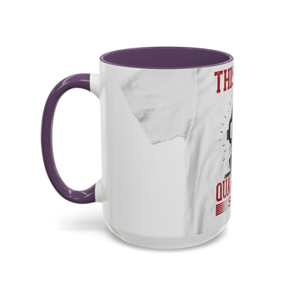 this is my quarantine — Accent Mug 11/15oz