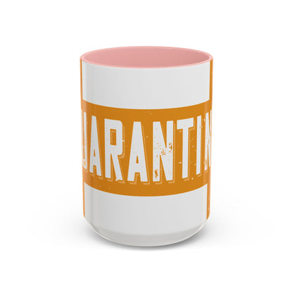 straight outta quarantine class of 2020-01 — Accent Mug 11/15oz