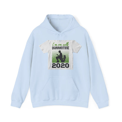 i'm on self quarantine 2020 — Unisex Heavy Blend Hoodie (G18500)