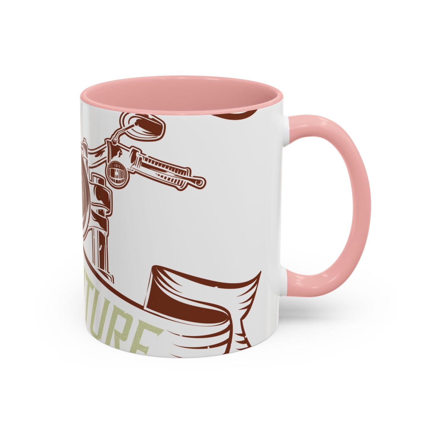 life is either a daring adventure or nothing-01 — Accent Mug 11/15oz