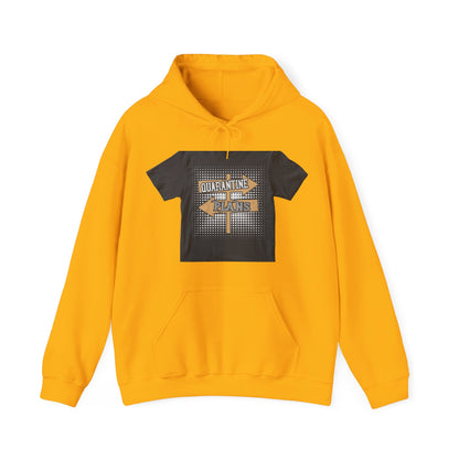 quarantine plans — Unisex Heavy Blend Hoodie (G18500)