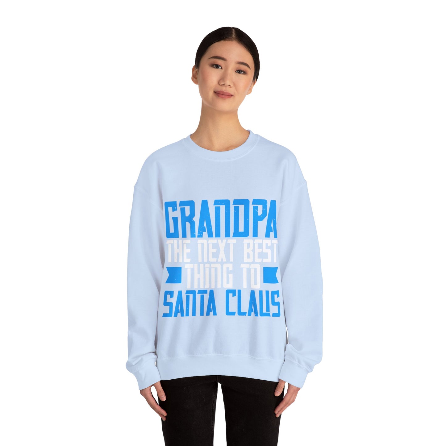 grandpa Santa Claus-01 — Unisex Heavy Blend Crewneck (G18000)