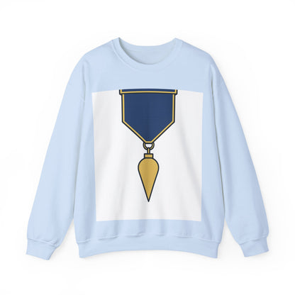 Junior Warden -JW - white bg — Unisex Heavy Blend Crewneck (G18000)