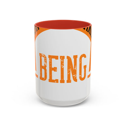 DonΓÇÖt be afraid of being a beginner-01 — Accent Mug 11/15oz