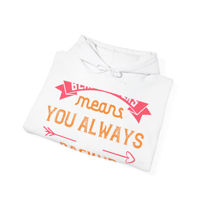 Being sisters means you always have backup 4 design (2) — Unisex Heavy Blend Hoodie (G18500)