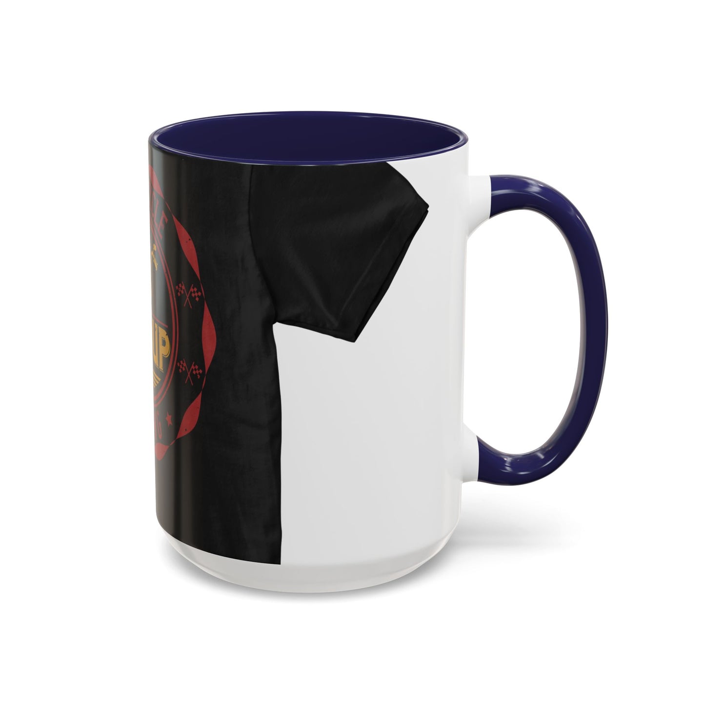 motorcycle group riding — Accent Mug 11/15oz