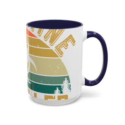 i think quarantine is spelled camping-01 — Accent Mug 11/15oz