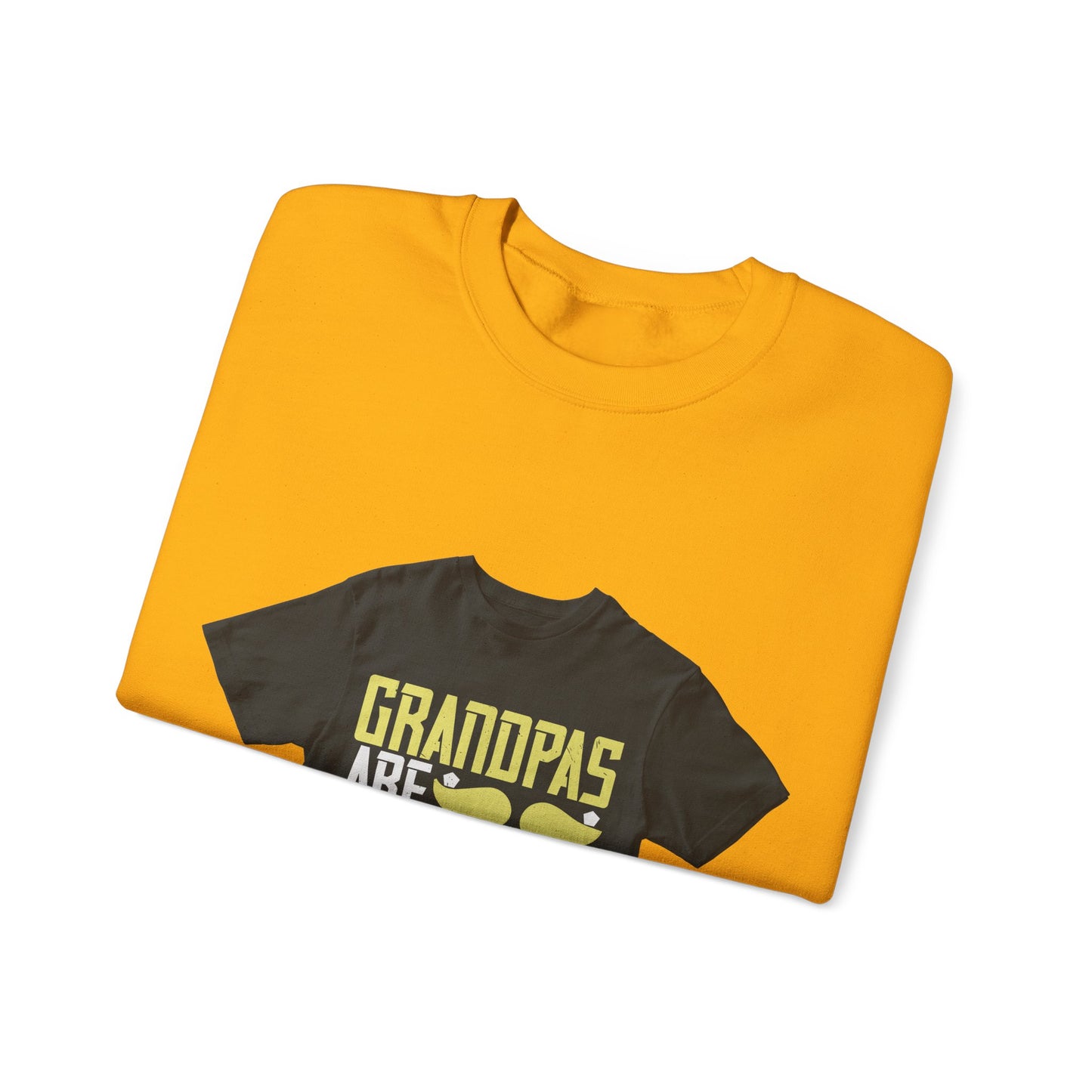 Grandpas are daddies with extra practice-2 — Unisex Heavy Blend Crewneck (G18000)