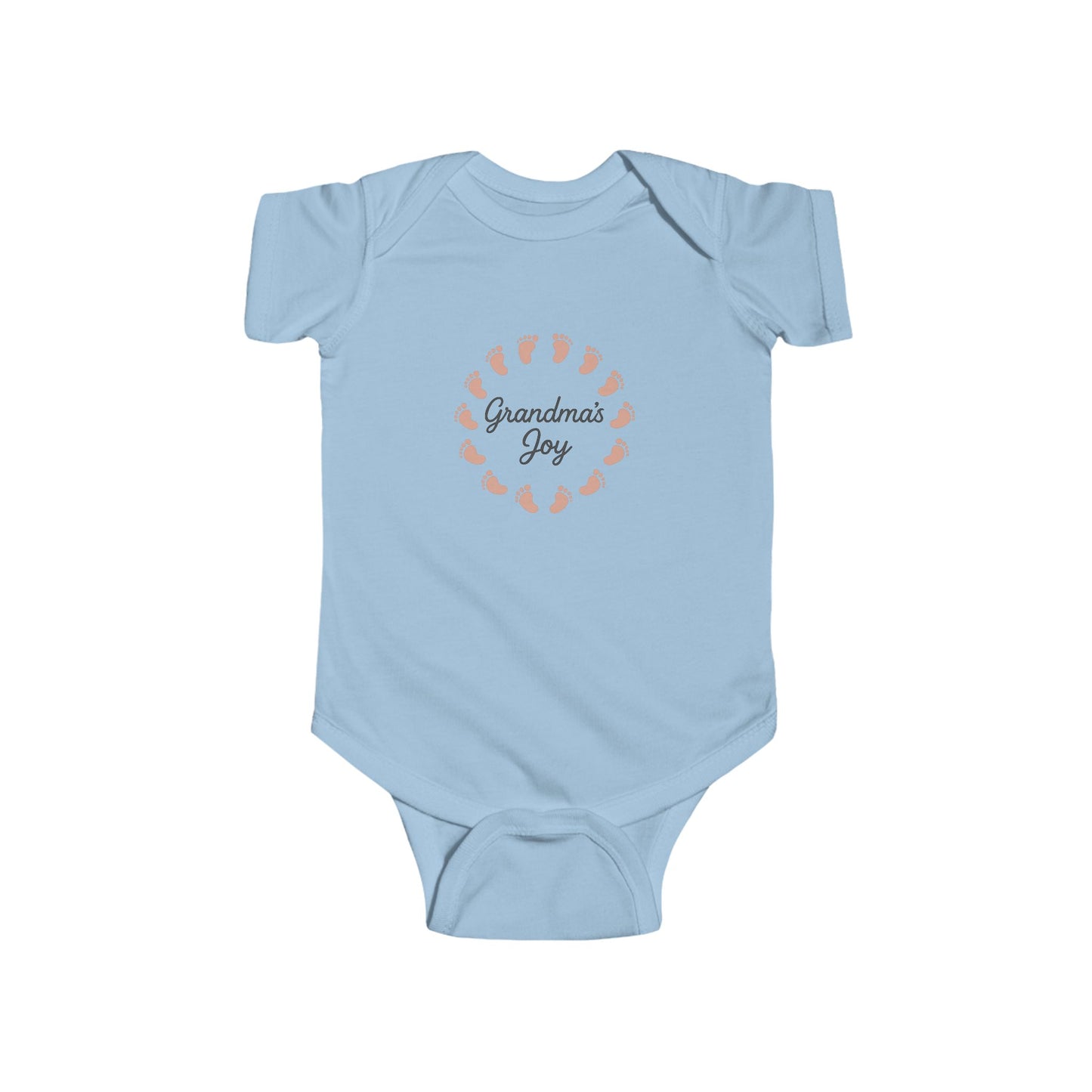 Grandma's Joy Infant Bodysuit, Baby Shower Gift, Newborn Outfit, Cute Baby Clothes, First Grandchild Announcement