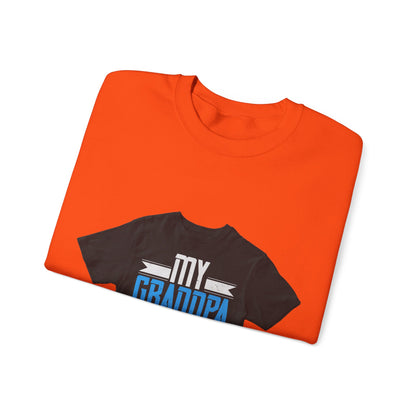 My Grandpa is my Grandpal-02 — Unisex Heavy Blend Crewneck (G18000)