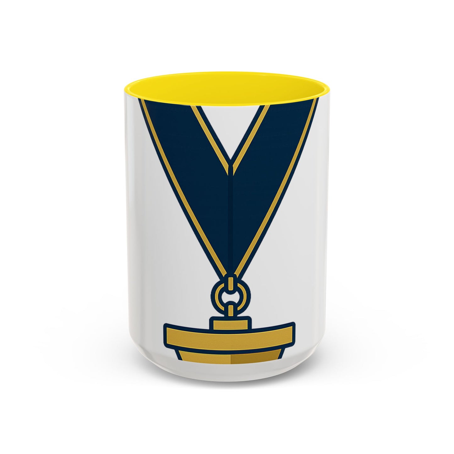 Junior Warden JW-- the plumb — Accent Mug 11/15oz