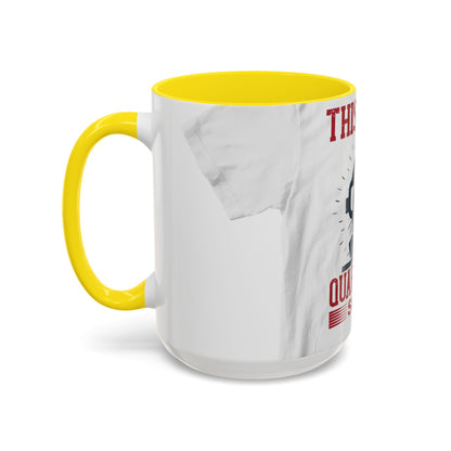 this is my quarantine — Accent Mug 11/15oz
