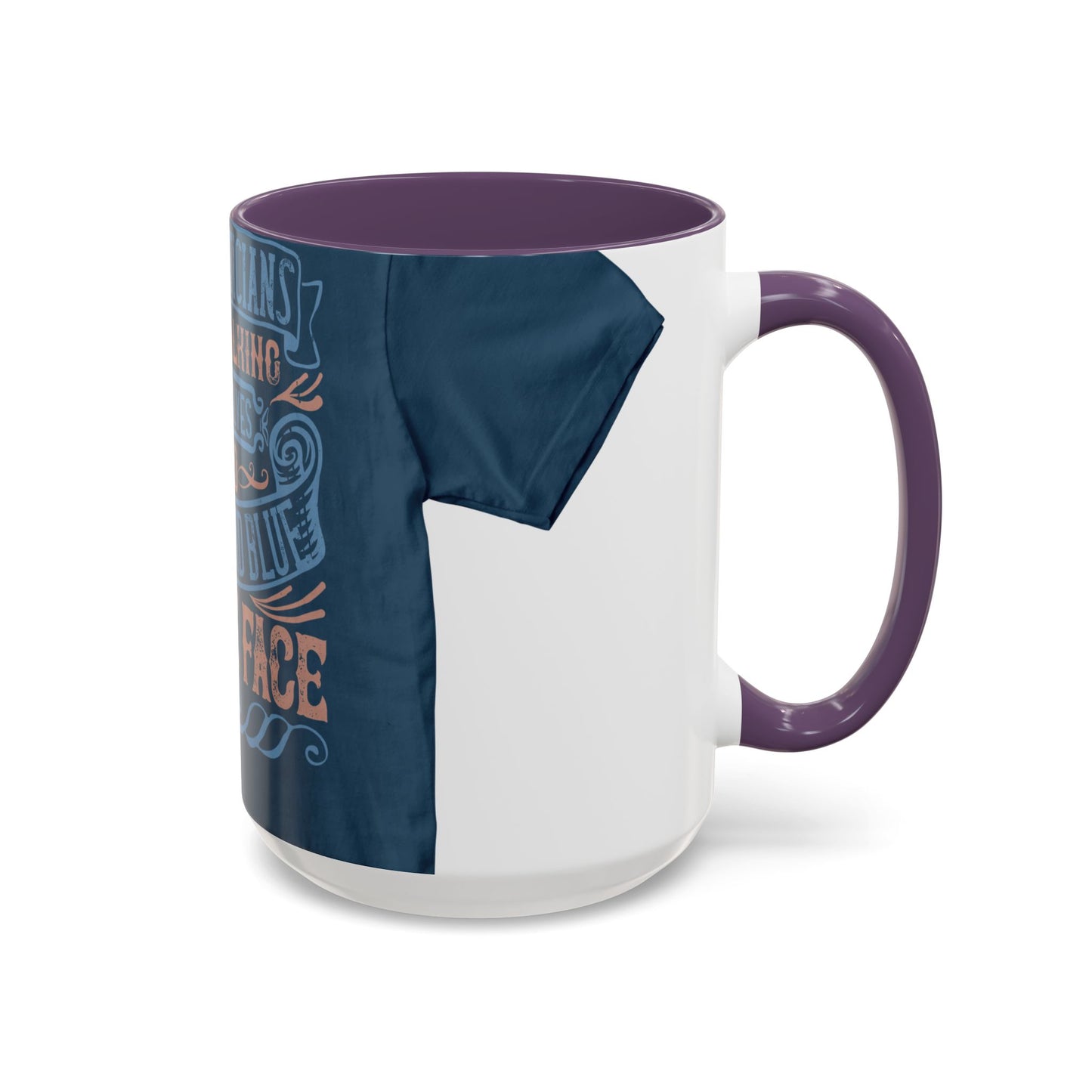 The politicians were talking themselves red, white and blue in the face — Accent Mug 11/15oz