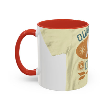 quarantine and chill — Accent Mug 11/15oz