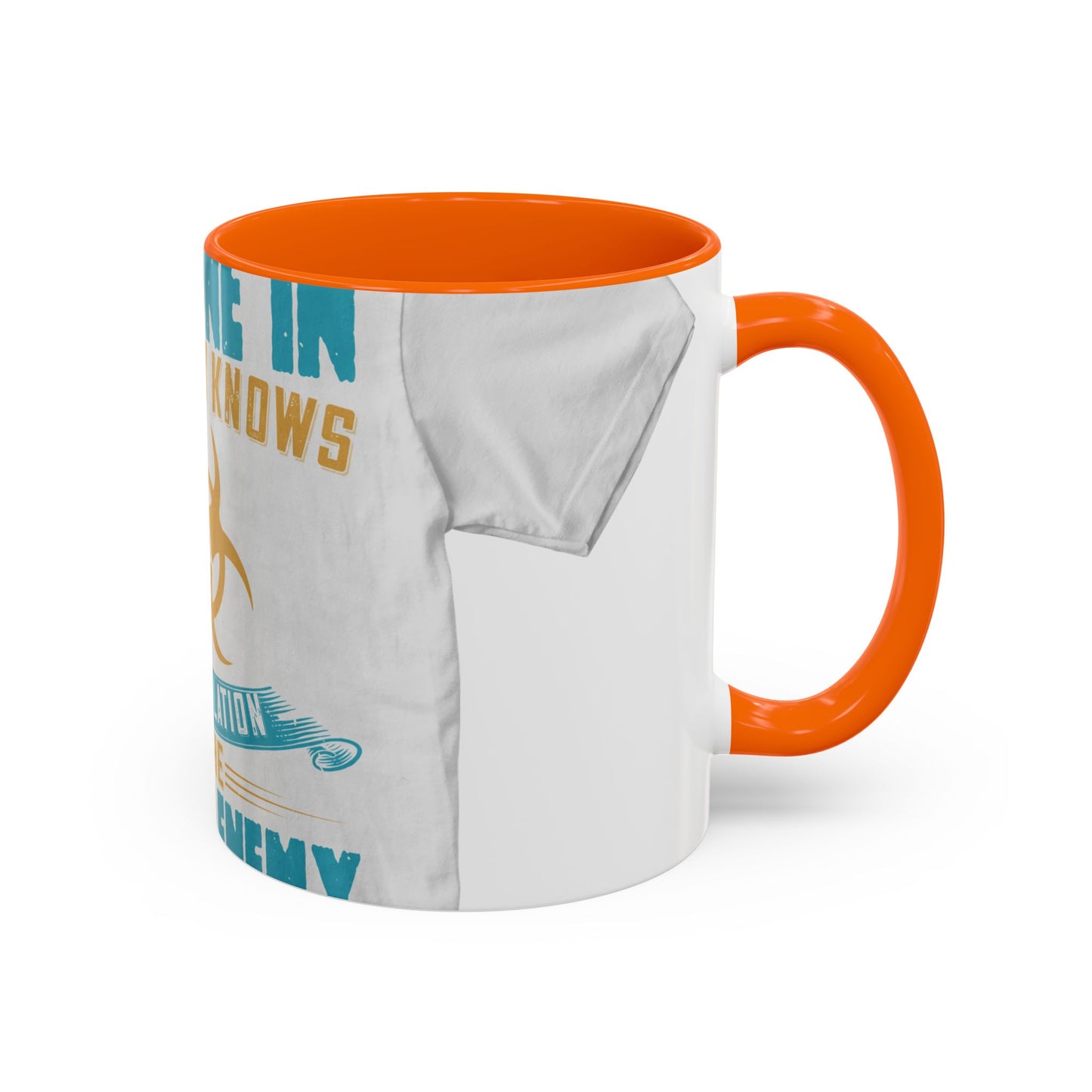 Anyone in recovery knows that isolation is the biggest enemy — Accent Mug 11/15oz