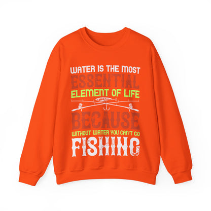 WATER IS THE MOST ESSENTIAL-01 — Unisex Heavy Blend Crewneck (G18000)