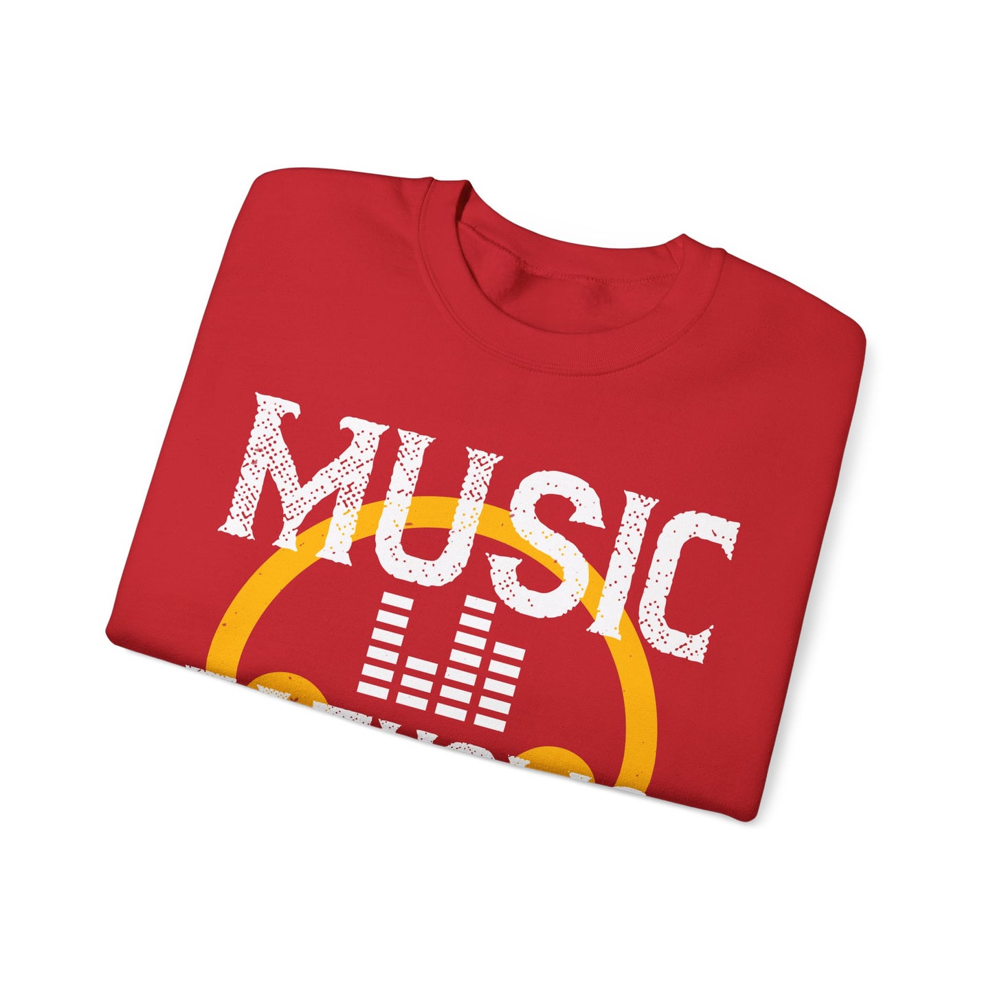 Music Fathoms The Sky-01 — Unisex Heavy Blend Crewneck (G18000)