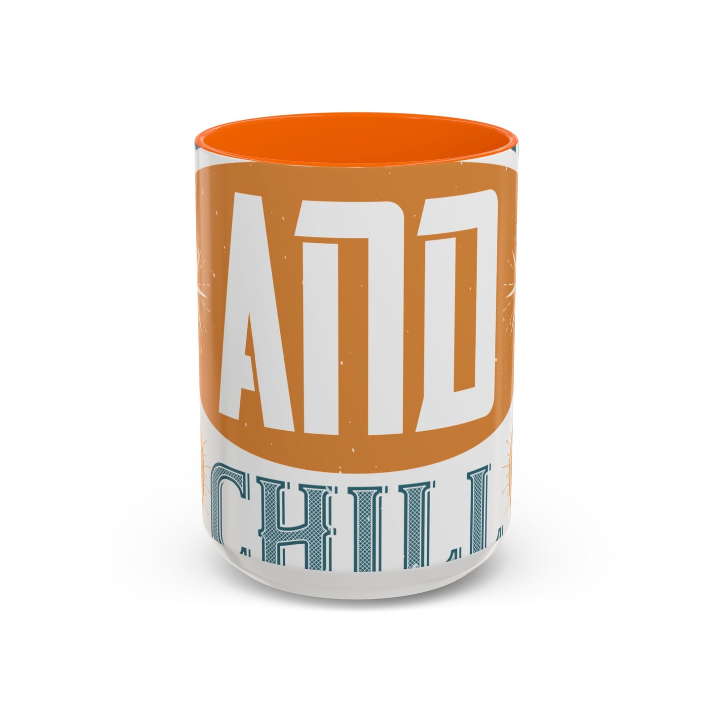 quarantine and chill-011 — Accent Mug 11/15oz