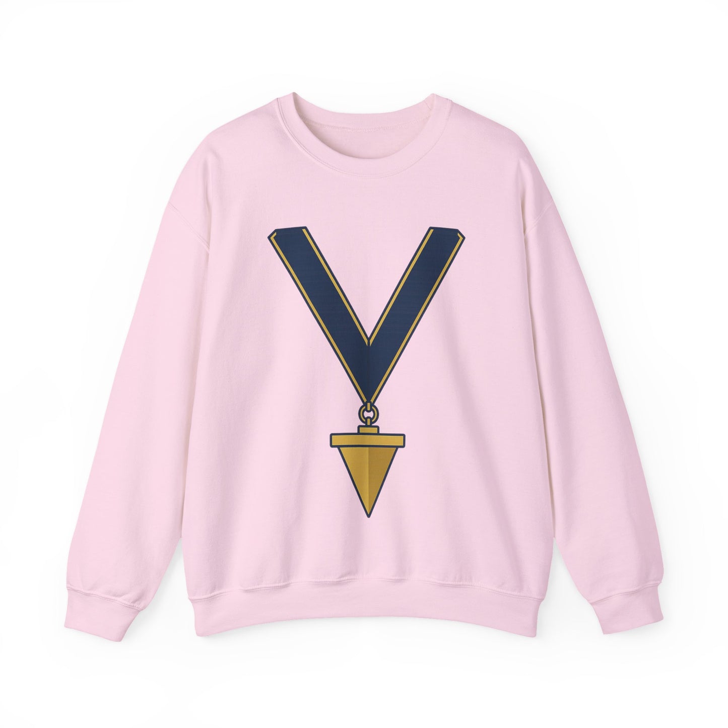 Junior Warden JW-- the plumb — Unisex Heavy Blend Crewneck (G18000)
