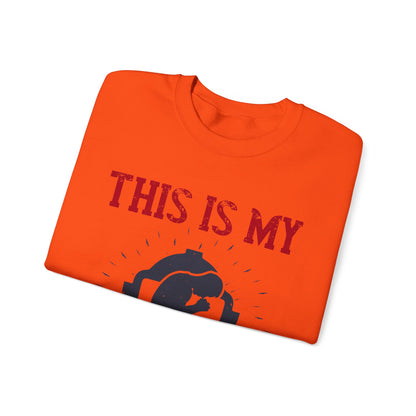 this is my quarantine-01 — Unisex Heavy Blend Crewneck (G18000)