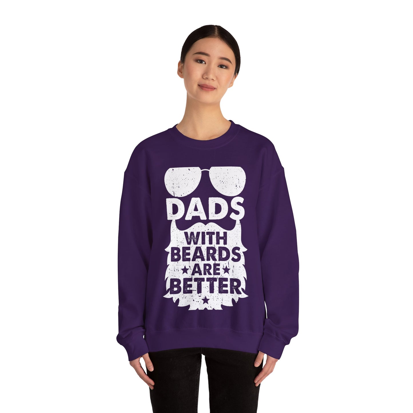 Dad (45) — Unisex Heavy Blend Crewneck (G18000)