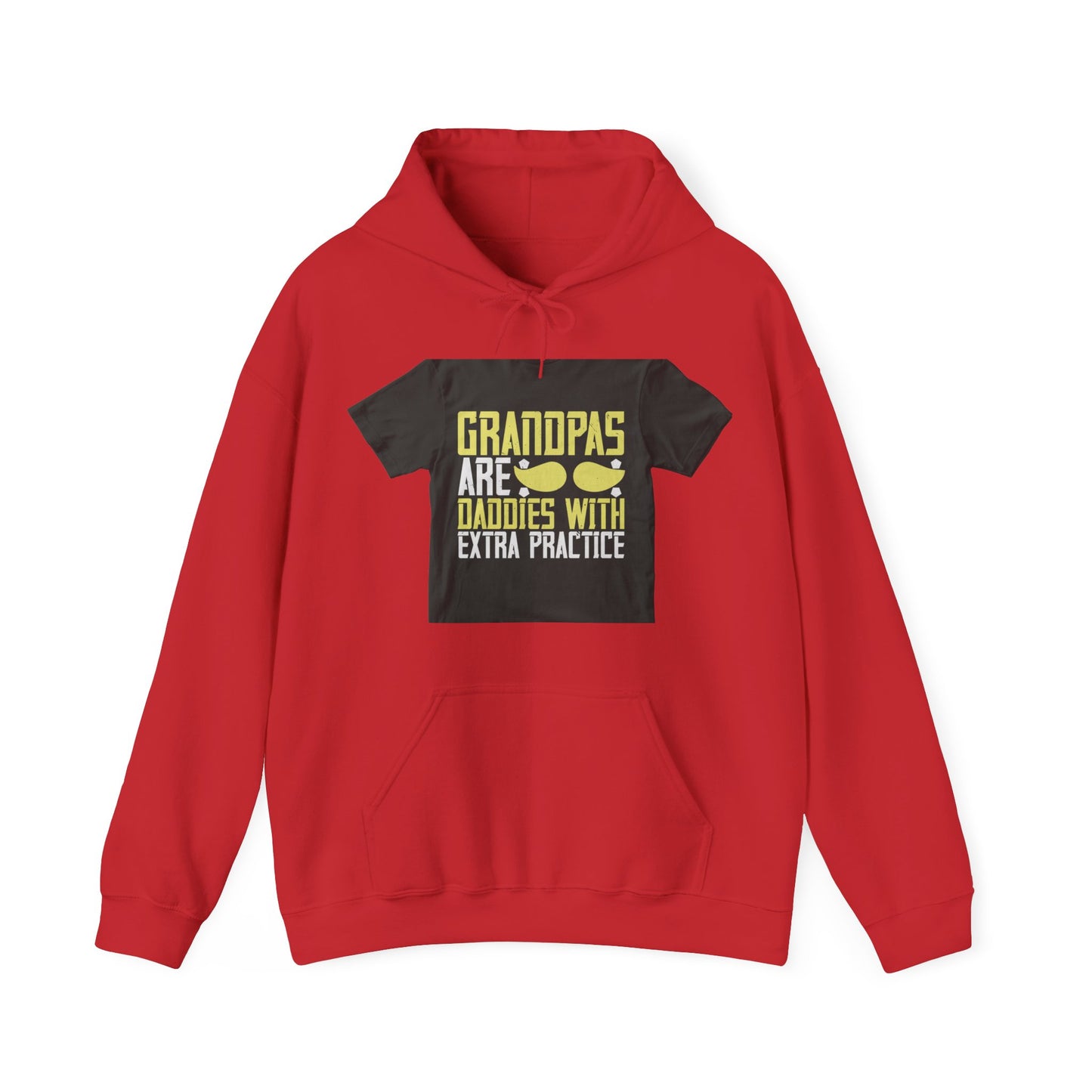 Grandpas are daddies with extra practice-2 — Unisex Heavy Blend Hoodie (G18500)