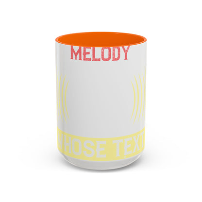 Music is the melody whose text is the world-01 — Accent Mug 11/15oz