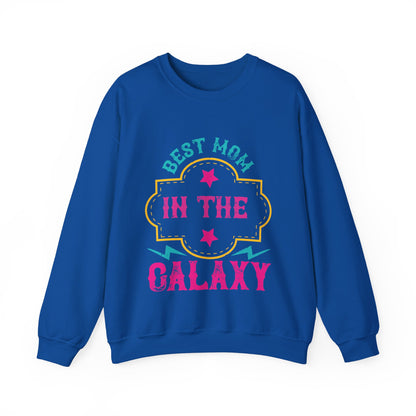 best mom in the galaxy-01 — Unisex Heavy Blend Crewneck (G18000)