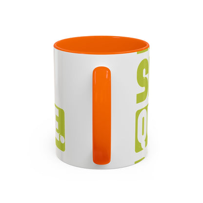 eat sleep quarantine repeat-01 — Accent Mug 11/15oz