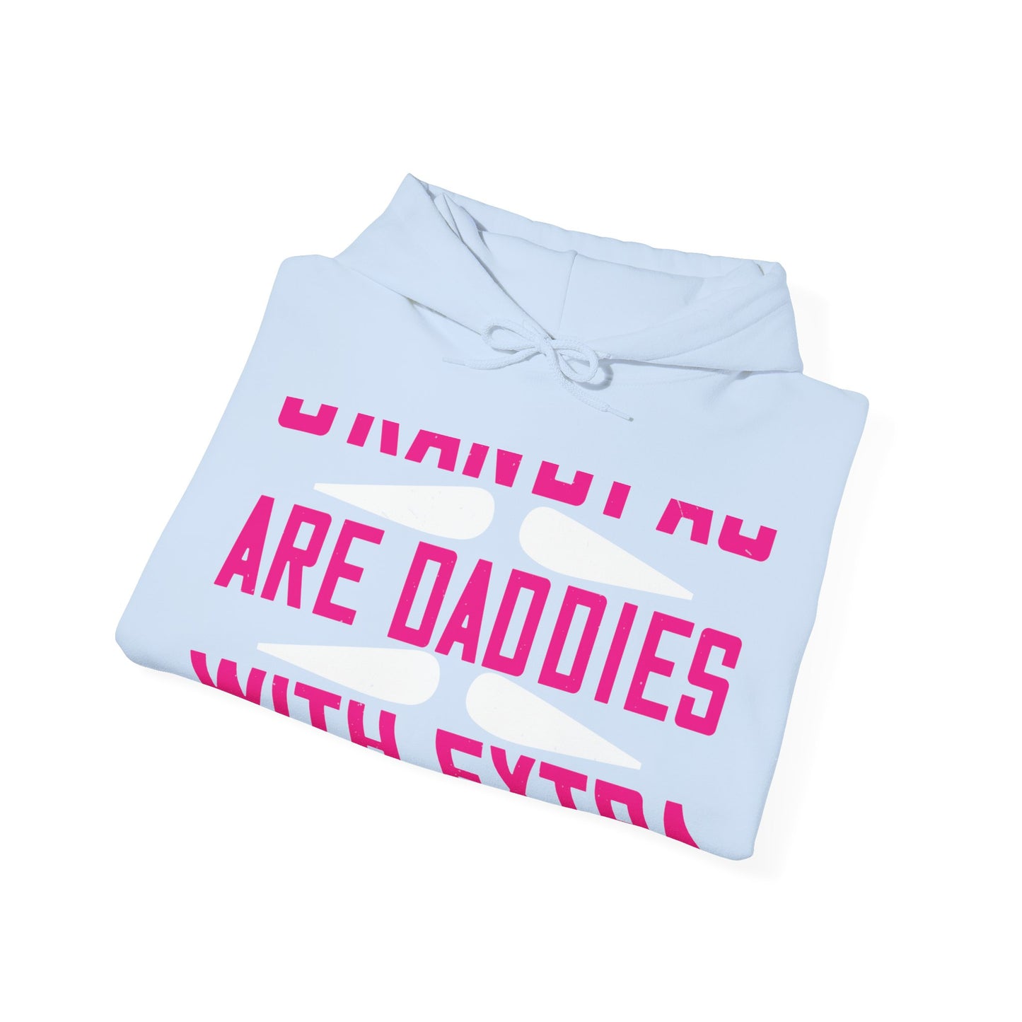 Grandpas are daddies with extra practice-01 — Unisex Heavy Blend Hoodie (G18500)