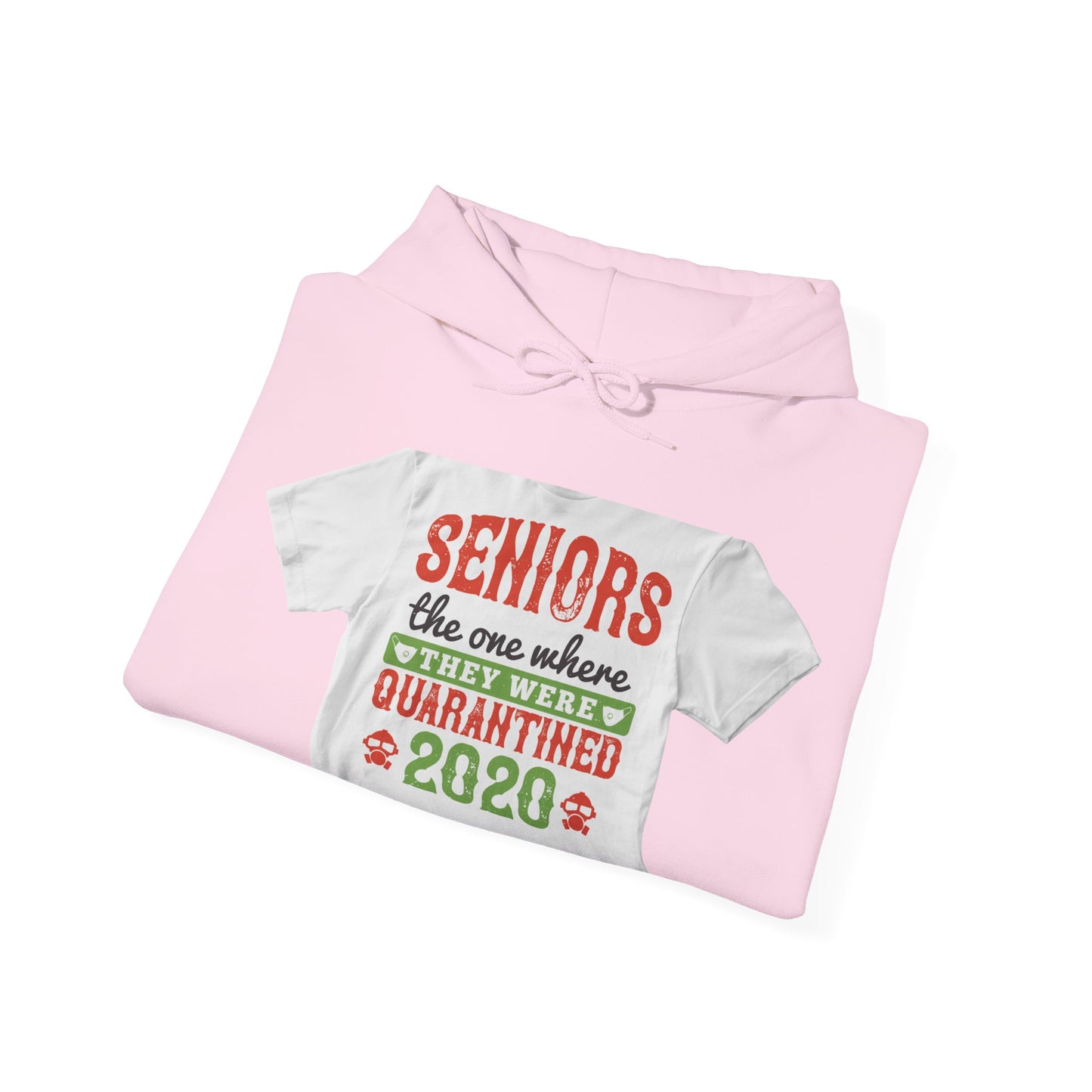 seniors the one where they were quarantined 2020 — Unisex Heavy Blend Hoodie (G18500)