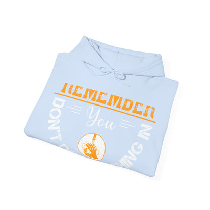 Remember you don't do anything in isolation-011 — Unisex Heavy Blend Hoodie (G18500)