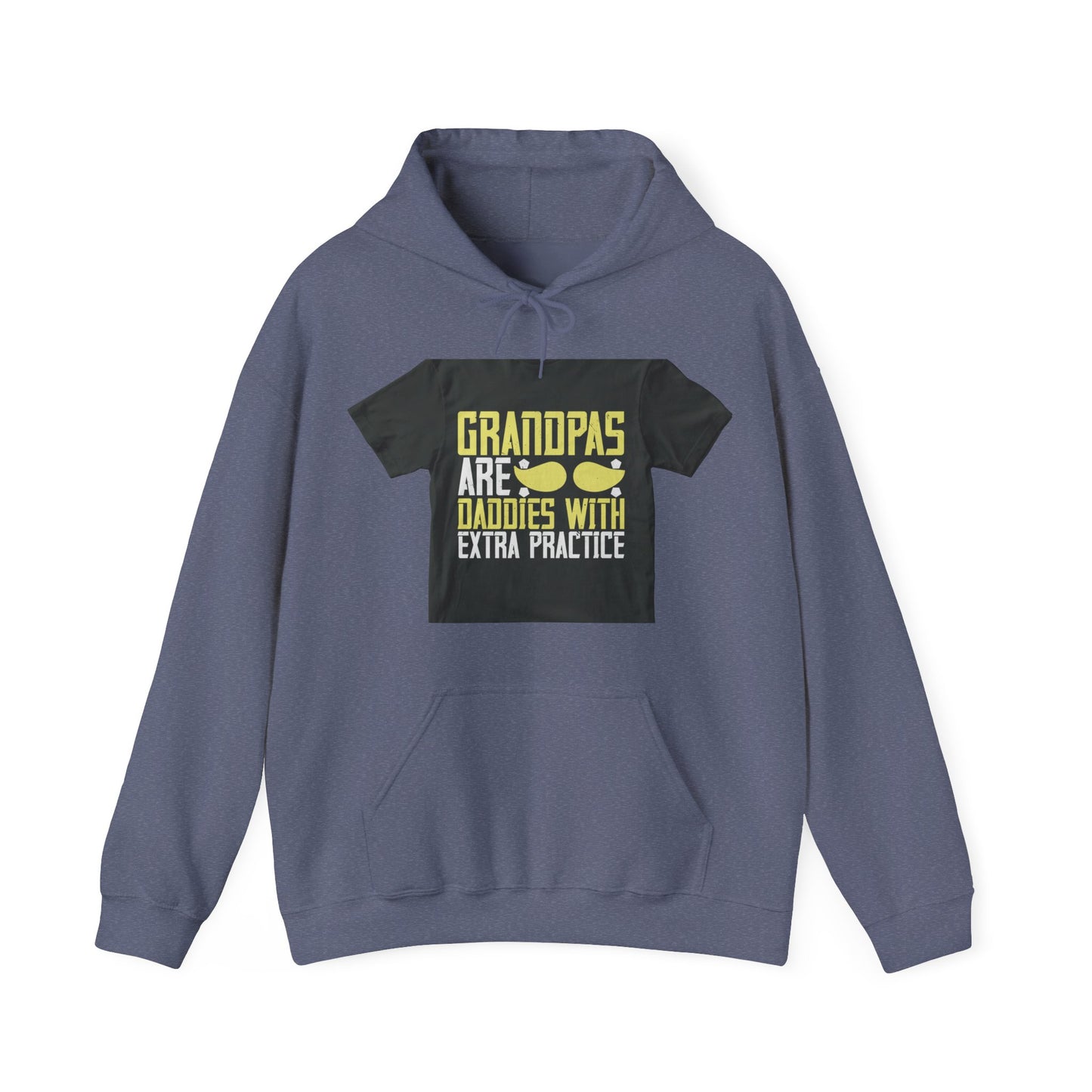 Grandpas are daddies with extra practice-2 — Unisex Heavy Blend Hoodie (G18500)