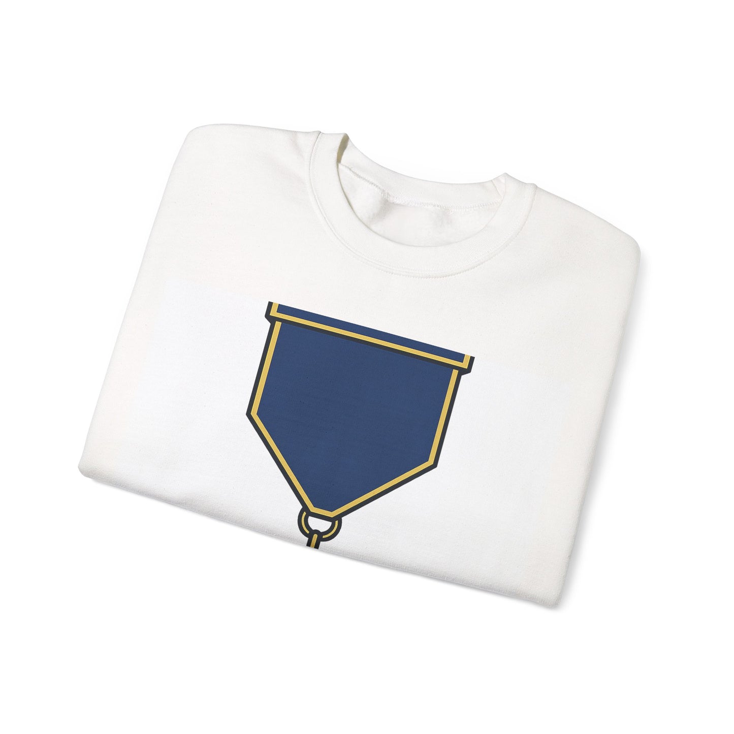 Junior Warden -JW - white bg — Unisex Heavy Blend Crewneck (G18000)